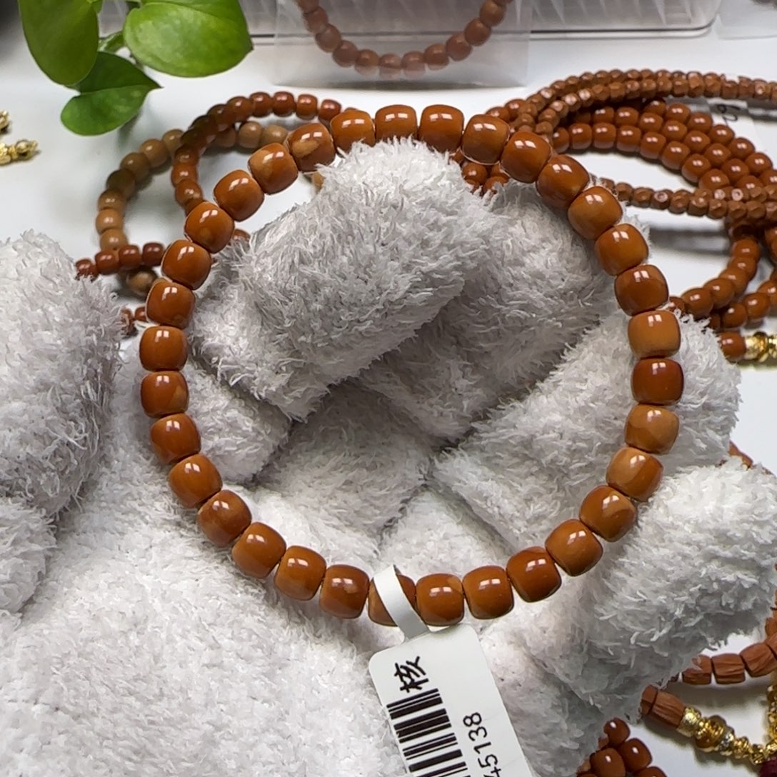 手串/手链橄榄核老挝核尖单圈7.0