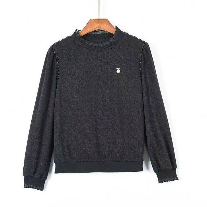 洋气百搭刺绣套头上衣ZBS32740衣长55（肩宽卡码拍大）