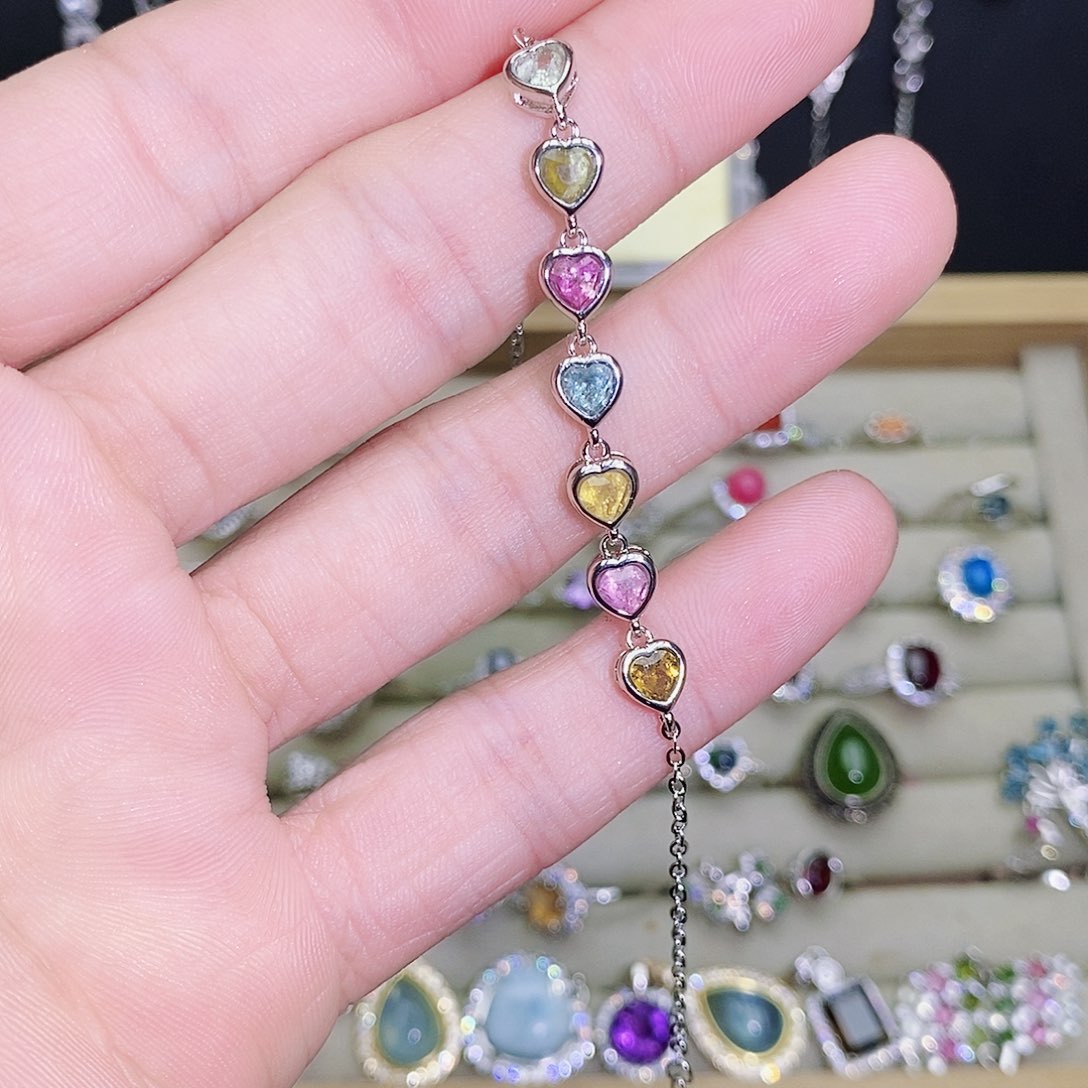 未镶嵌手链碧玺889