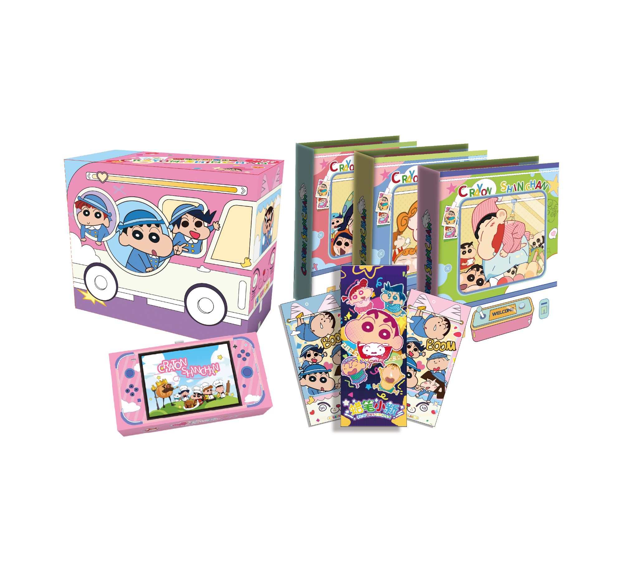 B【吃吃】《蜡笔小新七号文创第三弹》收藏盲盒国卡二创卡牌