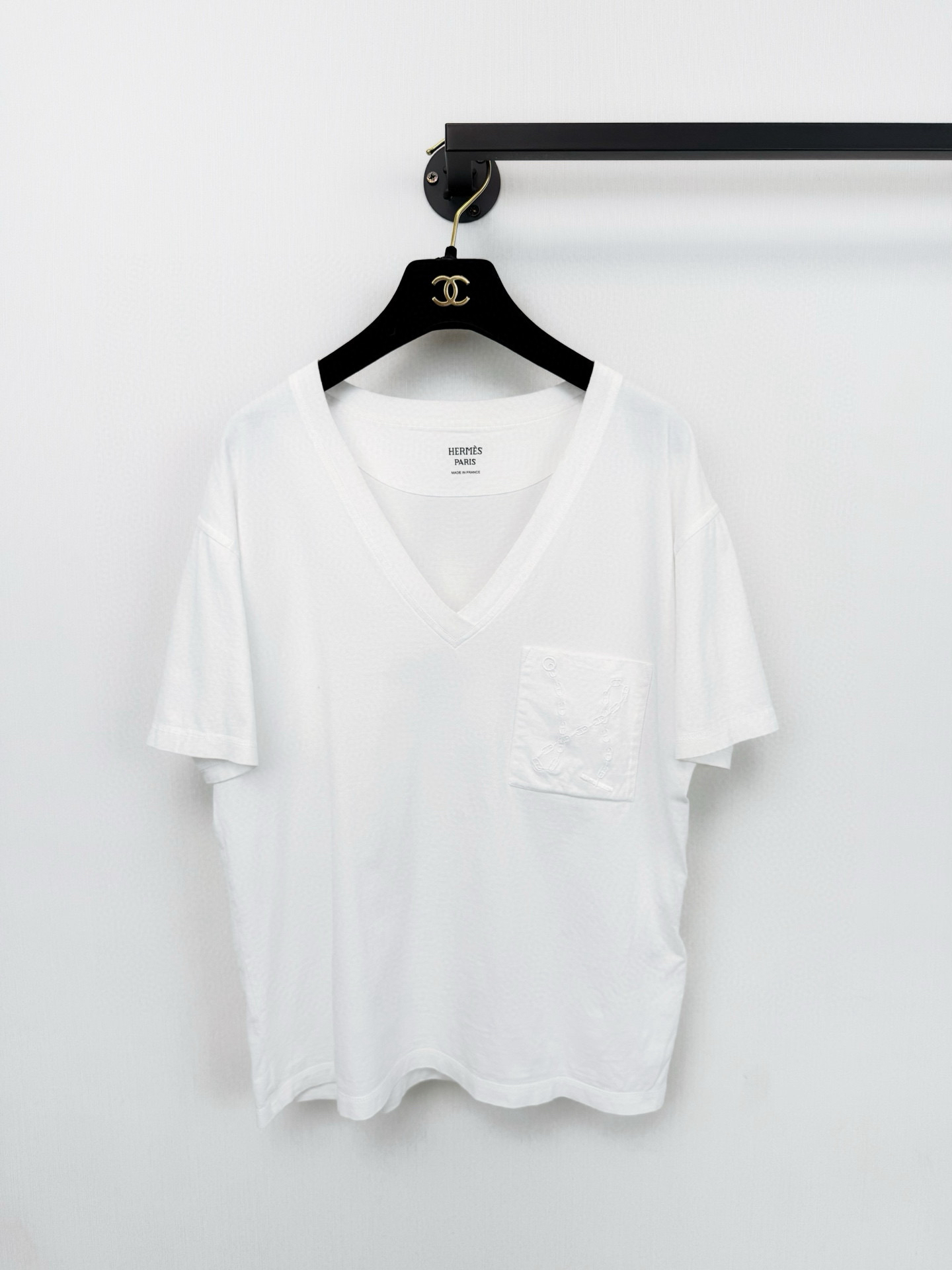 99新 Hermes/爱马仕 短袖 38码 胸围104 衣长61