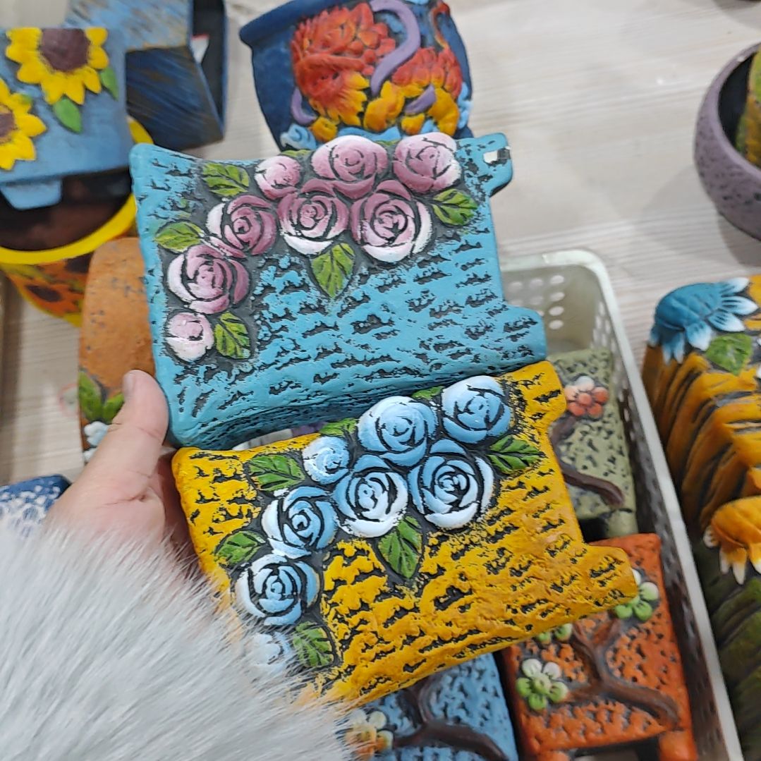 陶吸水透气的白陶花盆凑满12发货