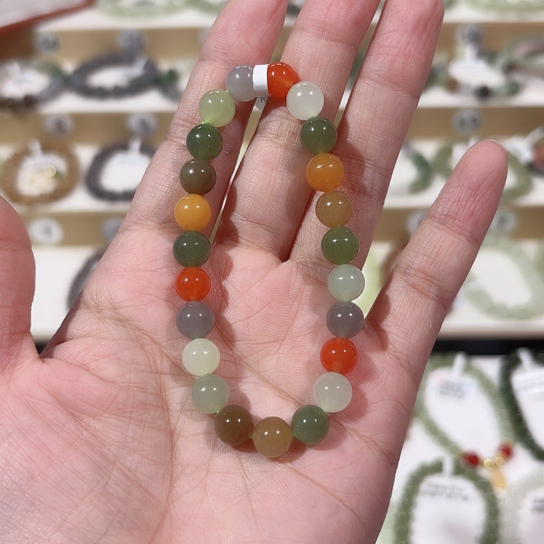 和田玉手链未镶嵌