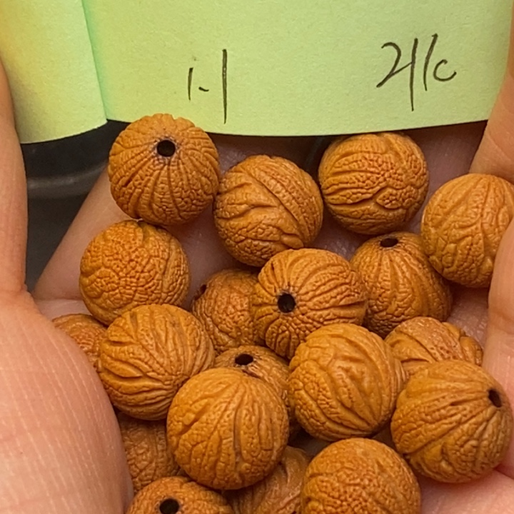 桃核吊坠秦岭龙纹桃核11