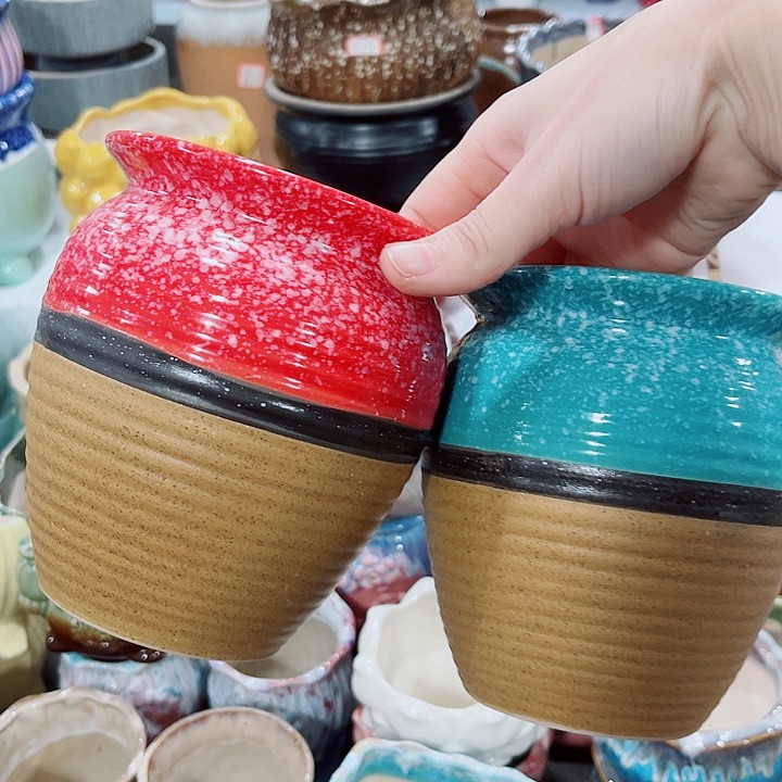 多肉陶瓷花盆满10元包邮