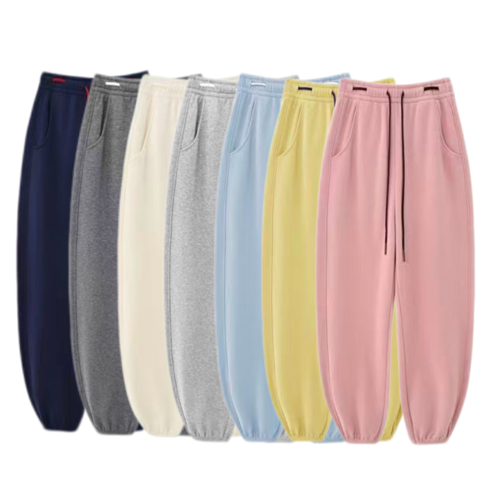 JOUOCOKO ｜2025秋冬加绒休闲束脚裤