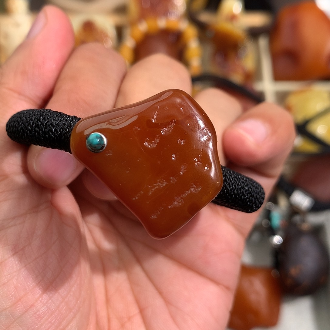 蜜蜡裸石未镶嵌你