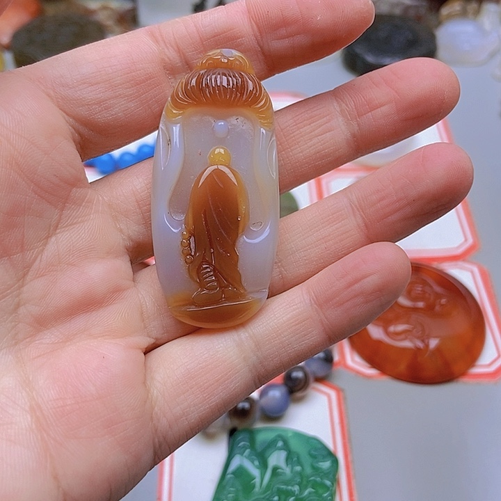 【闪购商品】未镶嵌玛瑙/玉髓珠宝半成品沧**²