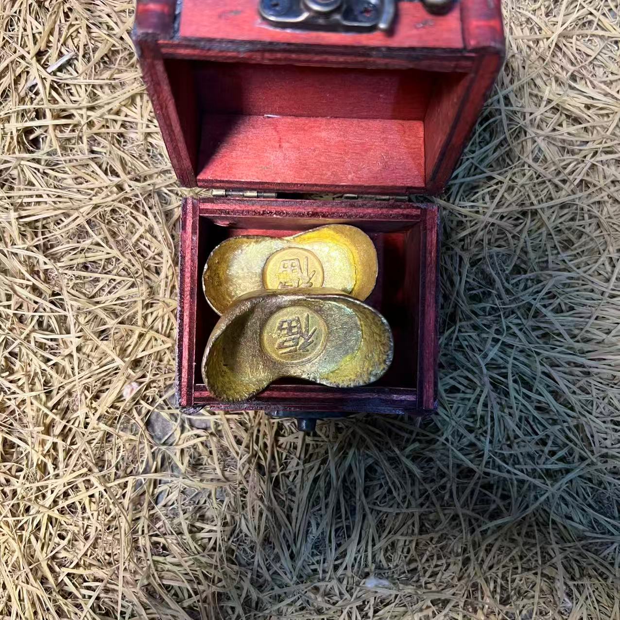 现代工艺品摆件 323（礼盒+2个） 精美摆件 现代复古仿古摆件