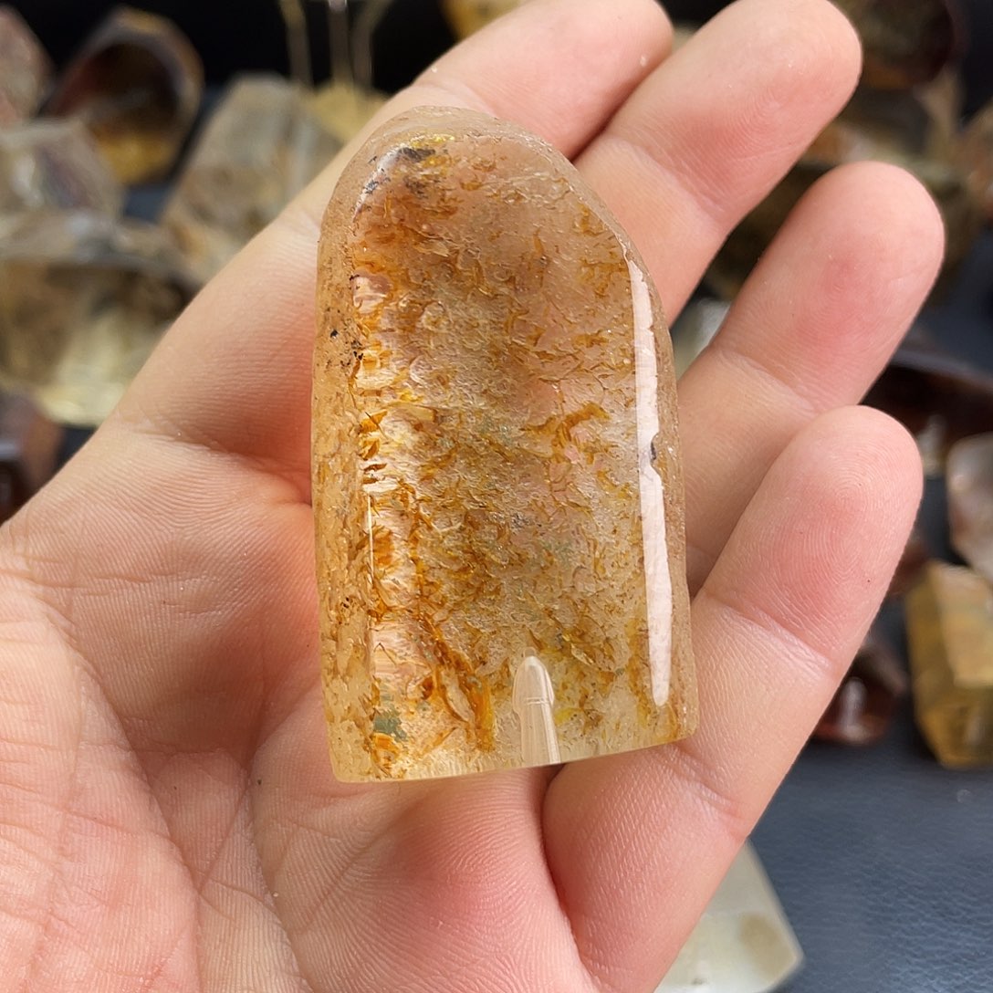 未镶嵌水晶珠宝半成品