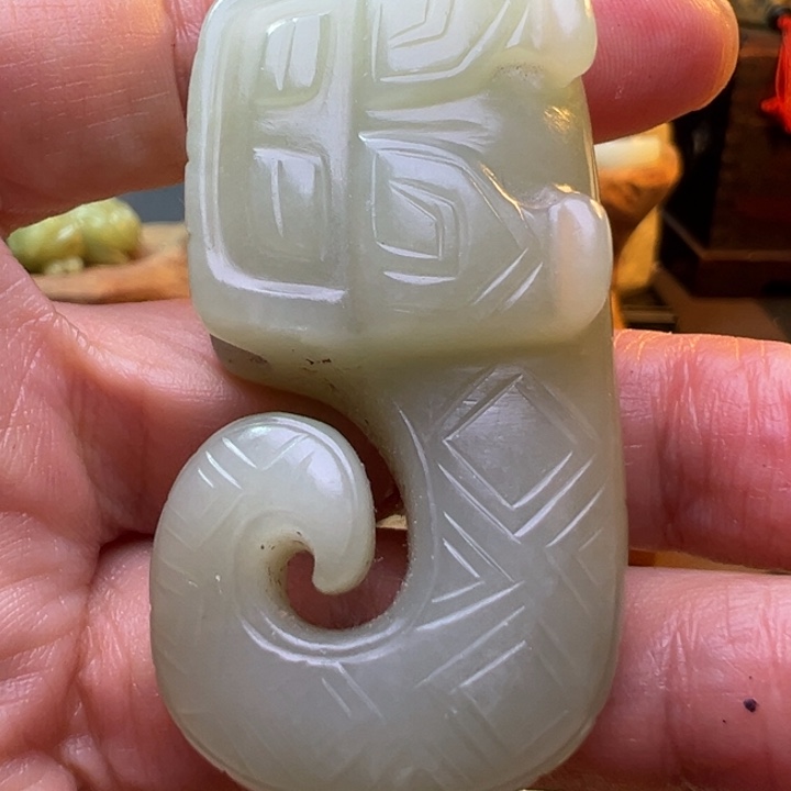 和田玉（糖玉）颈饰未镶嵌N****y