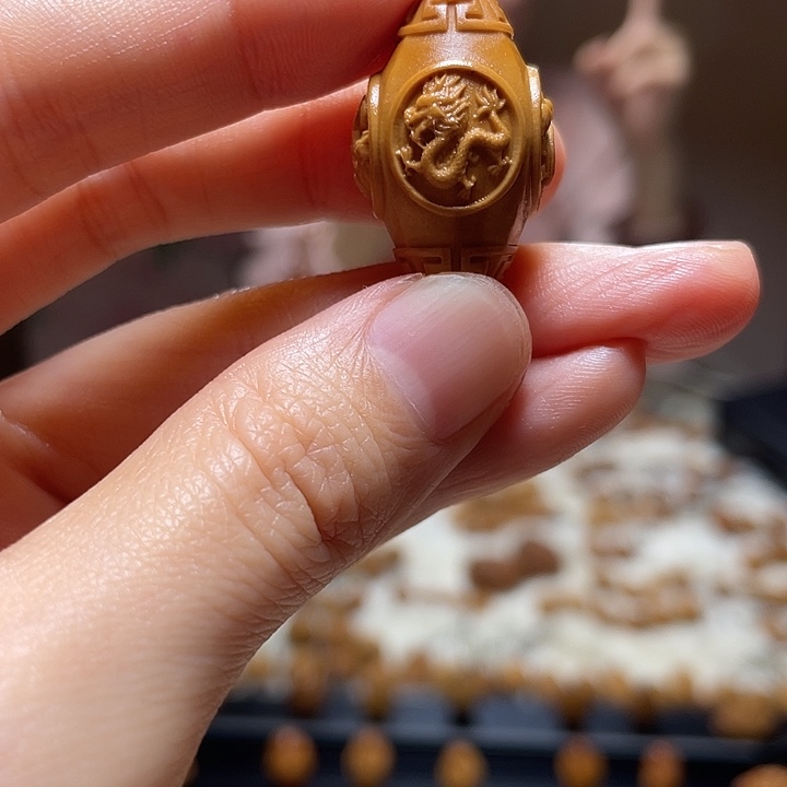 橄榄核吊坠四象八卦