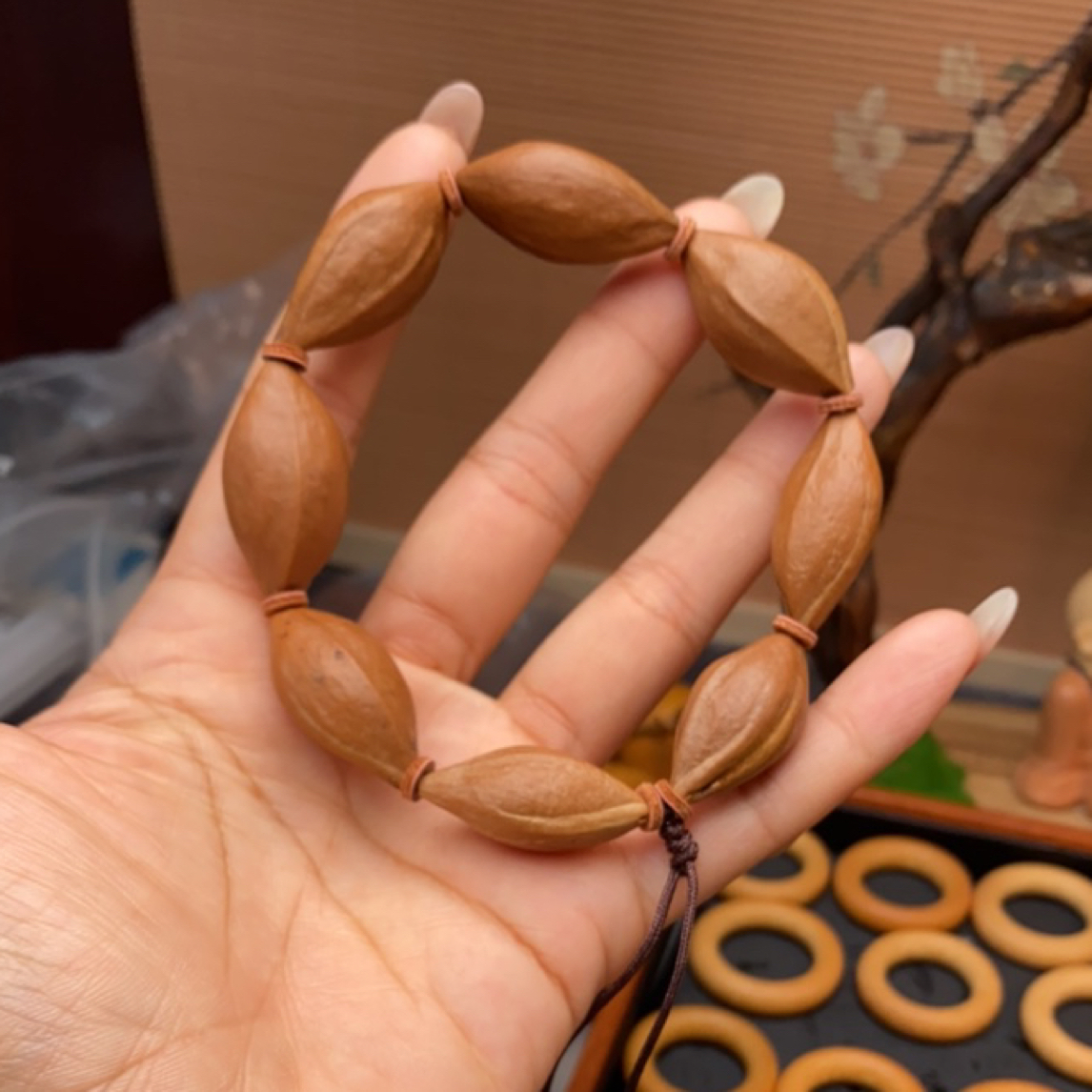天然橄榄核两花素核