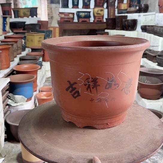 紫砂花盆源头工厂清仓处理13号