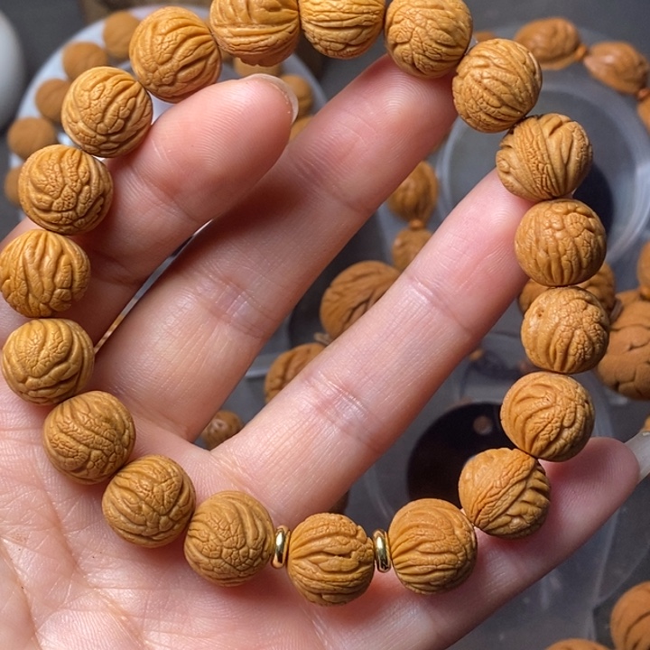 吊坠文玩核桃秦岭野生龙纹桃核13