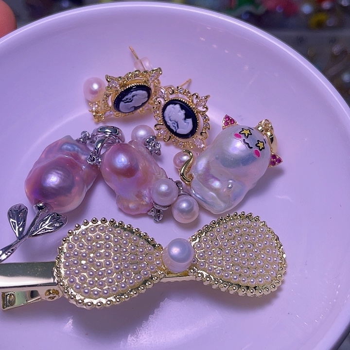 颈饰淡水珍珠合金84