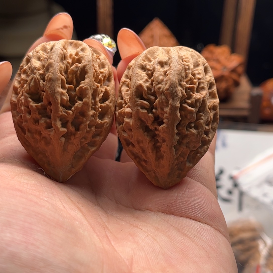 文玩核桃把件关东木子家楸大胖122