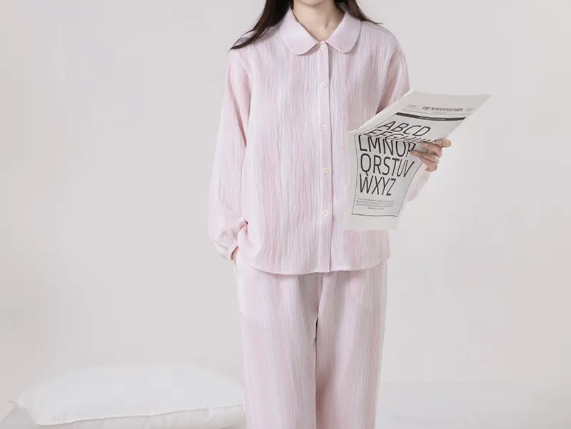 2025新款全棉男女款宽松休闲家居服套装