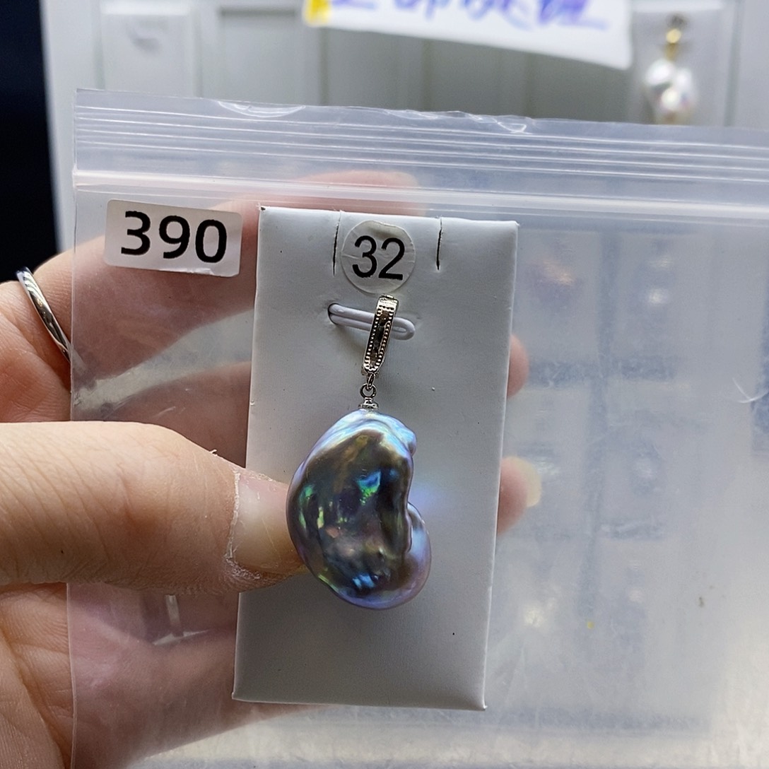 颈饰合金淡水珍珠