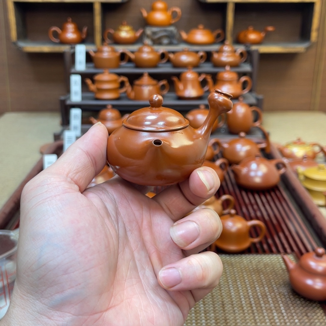 茶壶朱泥侧把50-60cc