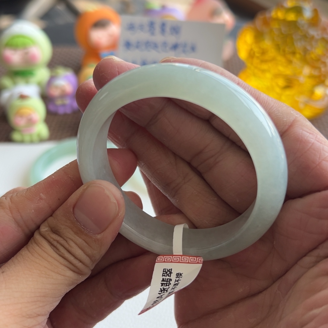 翡翠未镶嵌手镯22号 50.8