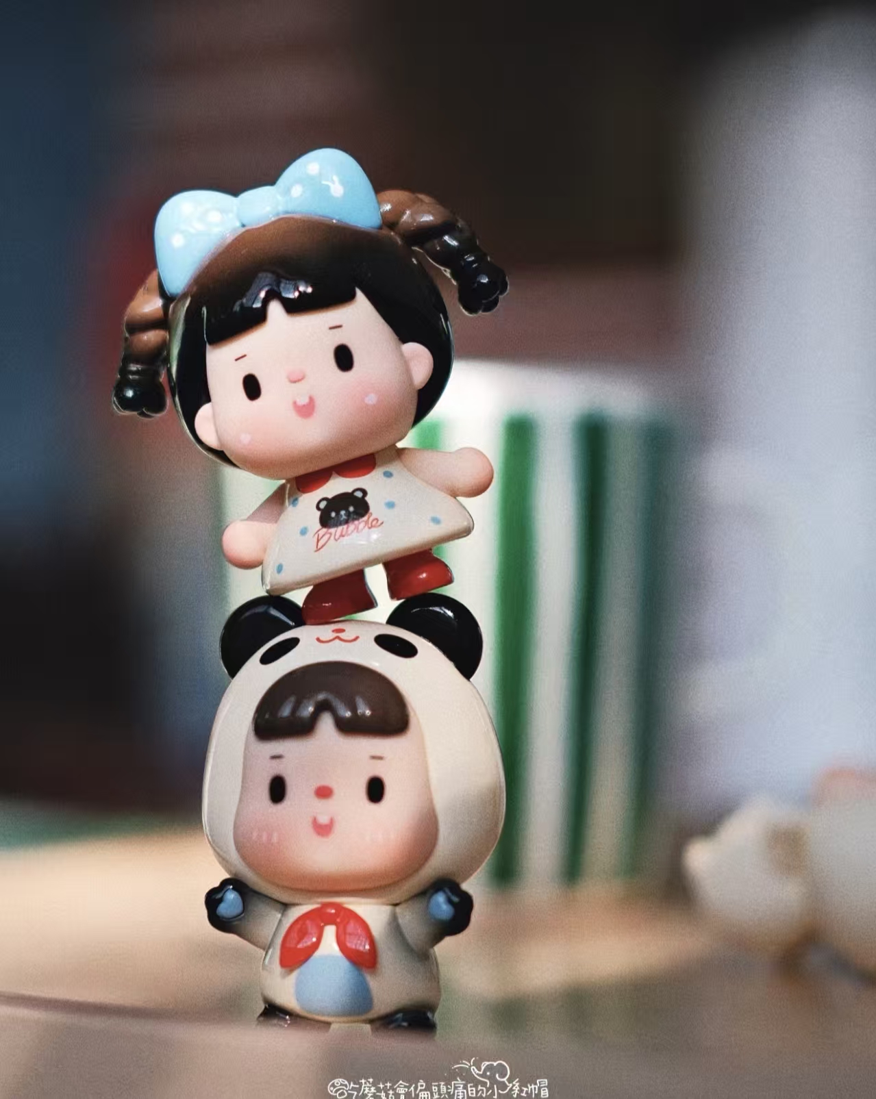 【汉堡拆盒】BUBBLE找朋友系列mini盲盒潮玩萌粒摆件手办