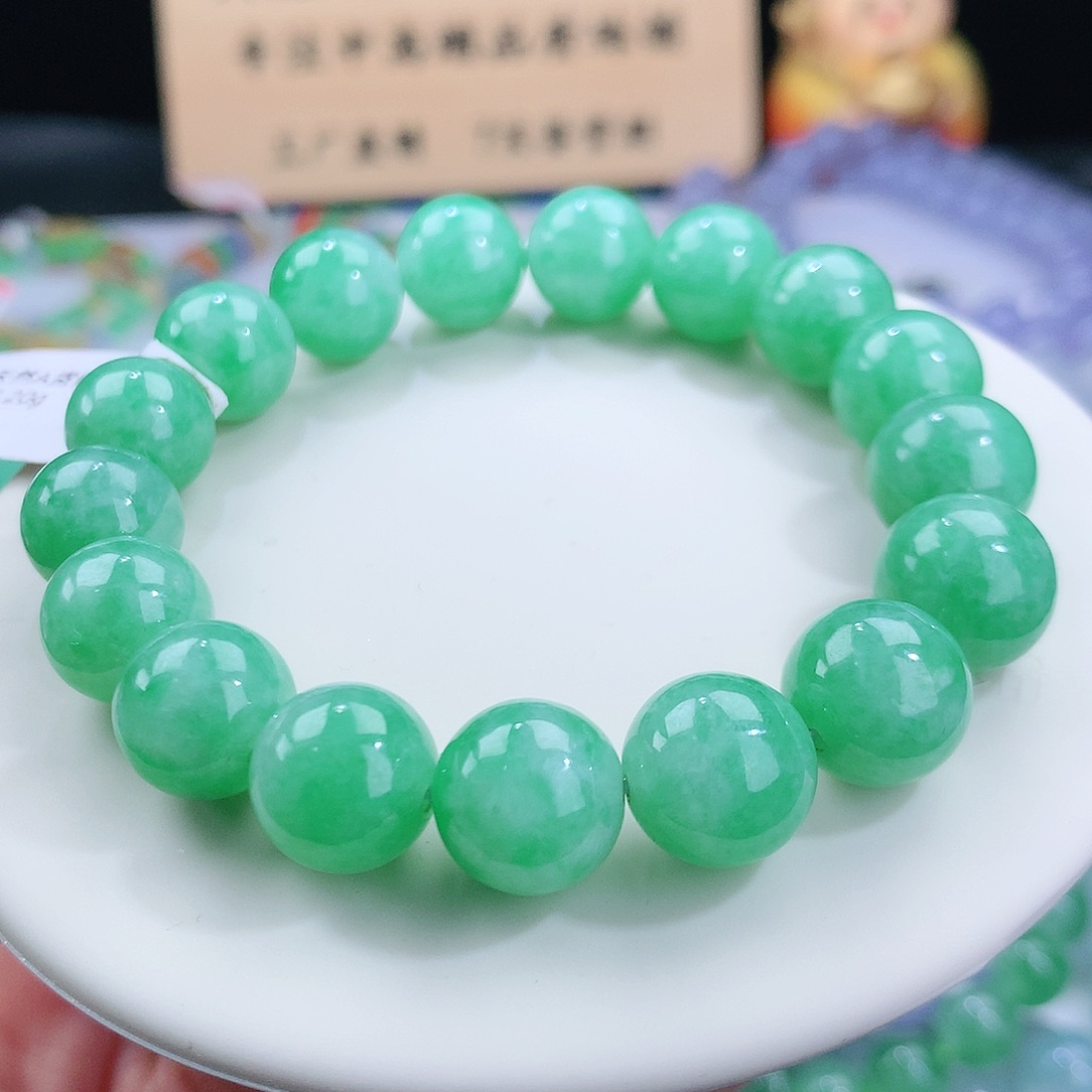 翡翠手链未镶嵌卡11.3