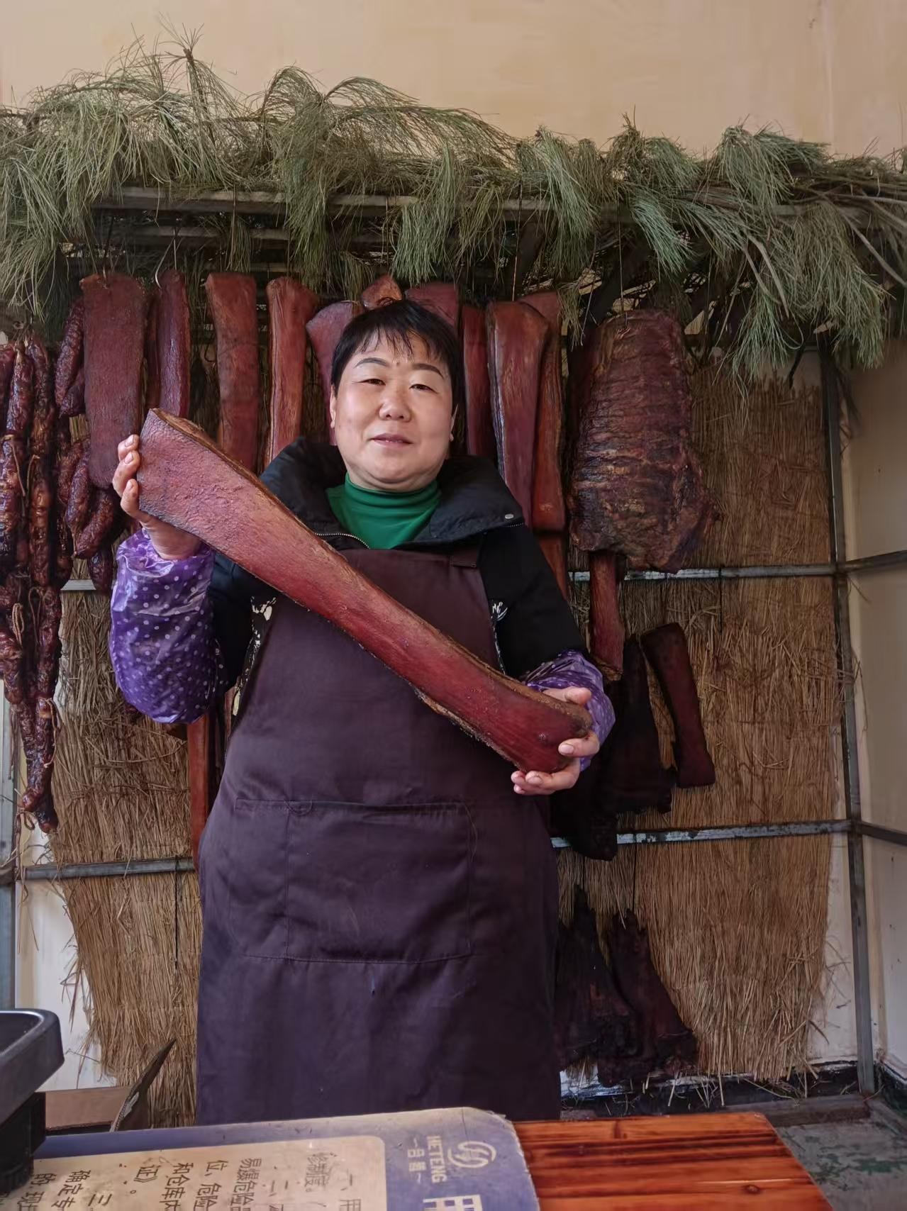 【阿憨姐】【直播间一单一拍】贵州风味柴火烟熏土猪腊肉