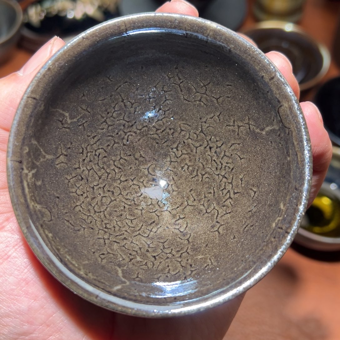 茶盏柴烧主人杯建窑建盏茶盏