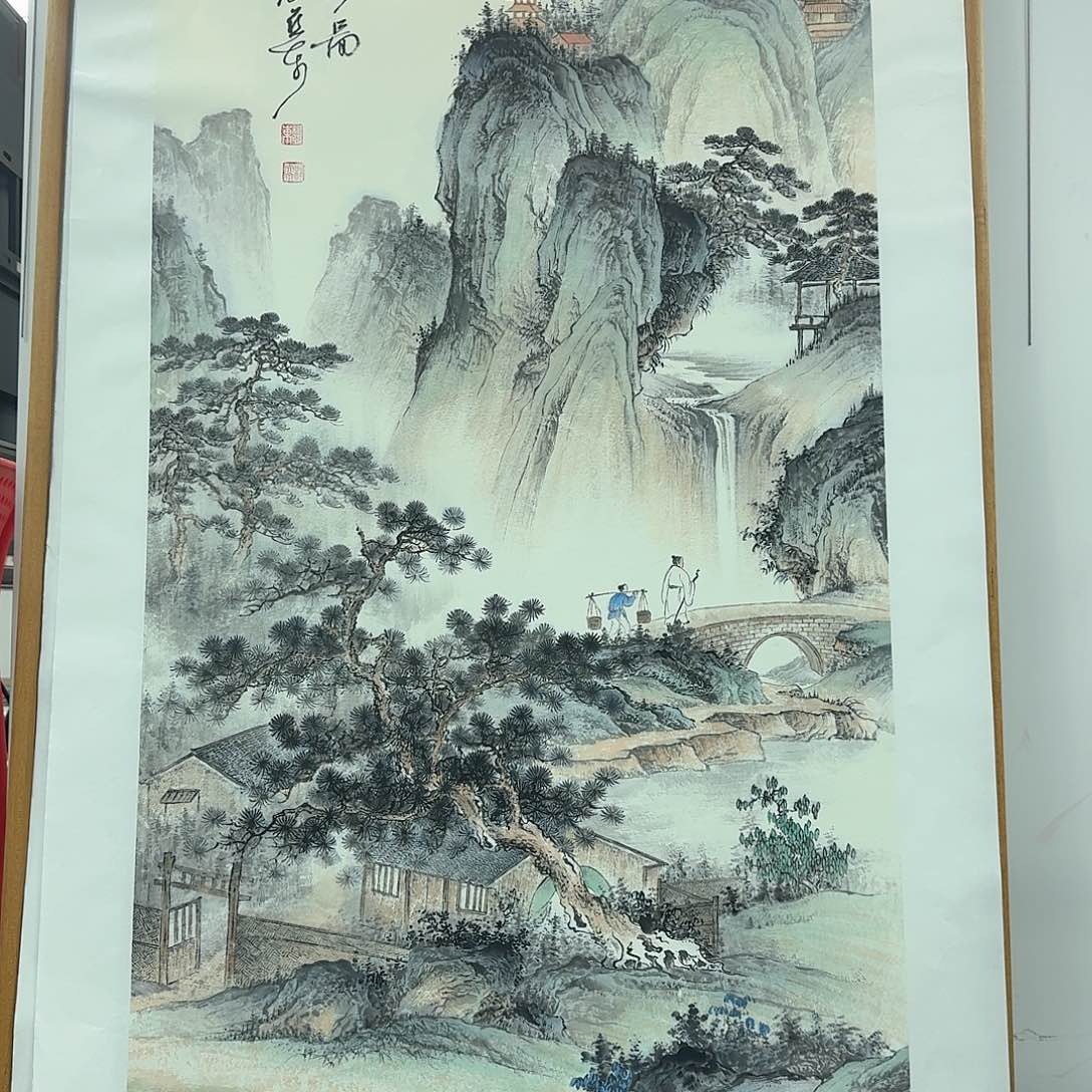 国画多次参加国内外学术