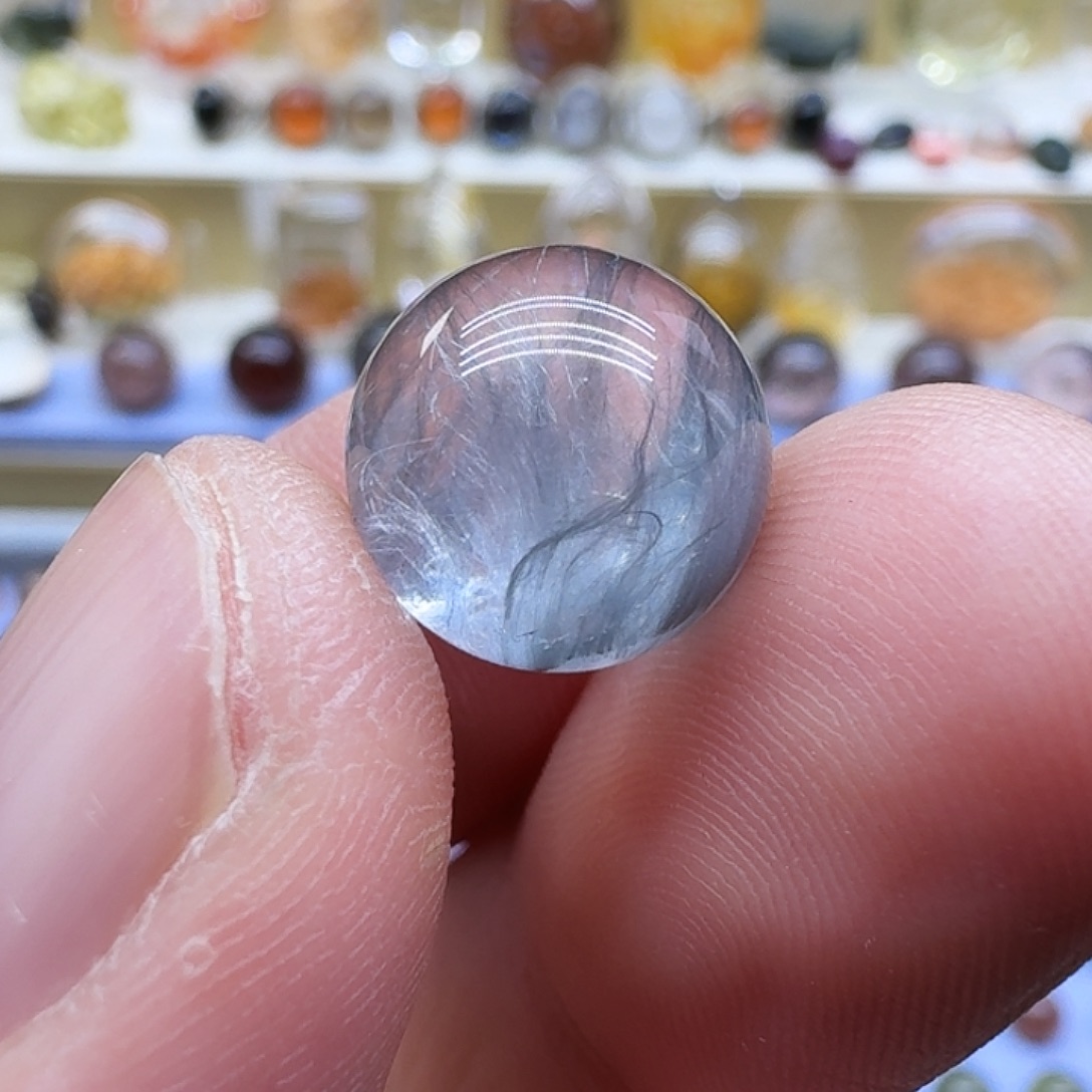 L***e珠宝半成品水晶未镶嵌水晶单珠