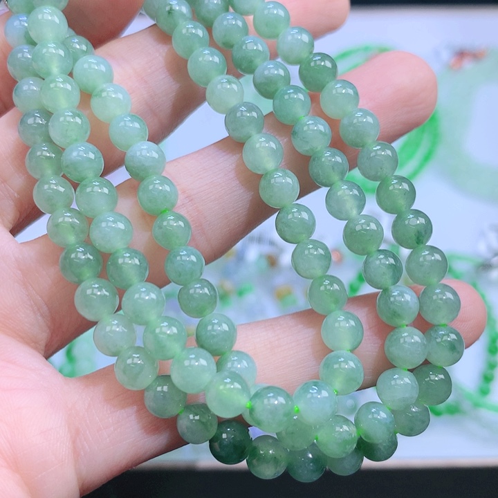 翡翠手链未镶嵌翡翠