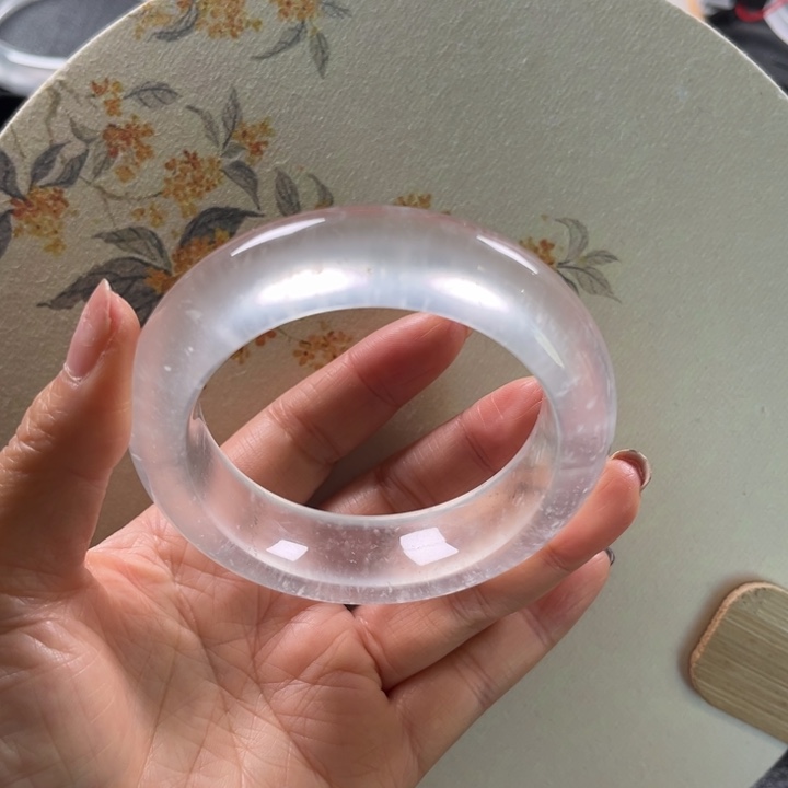 石英质玉未镶嵌手镯55-56