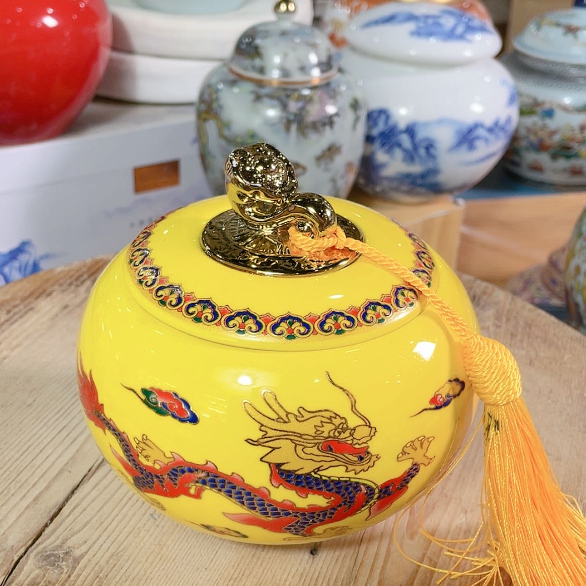 【闪购商品】罐陶瓷茶叶罐密封罐