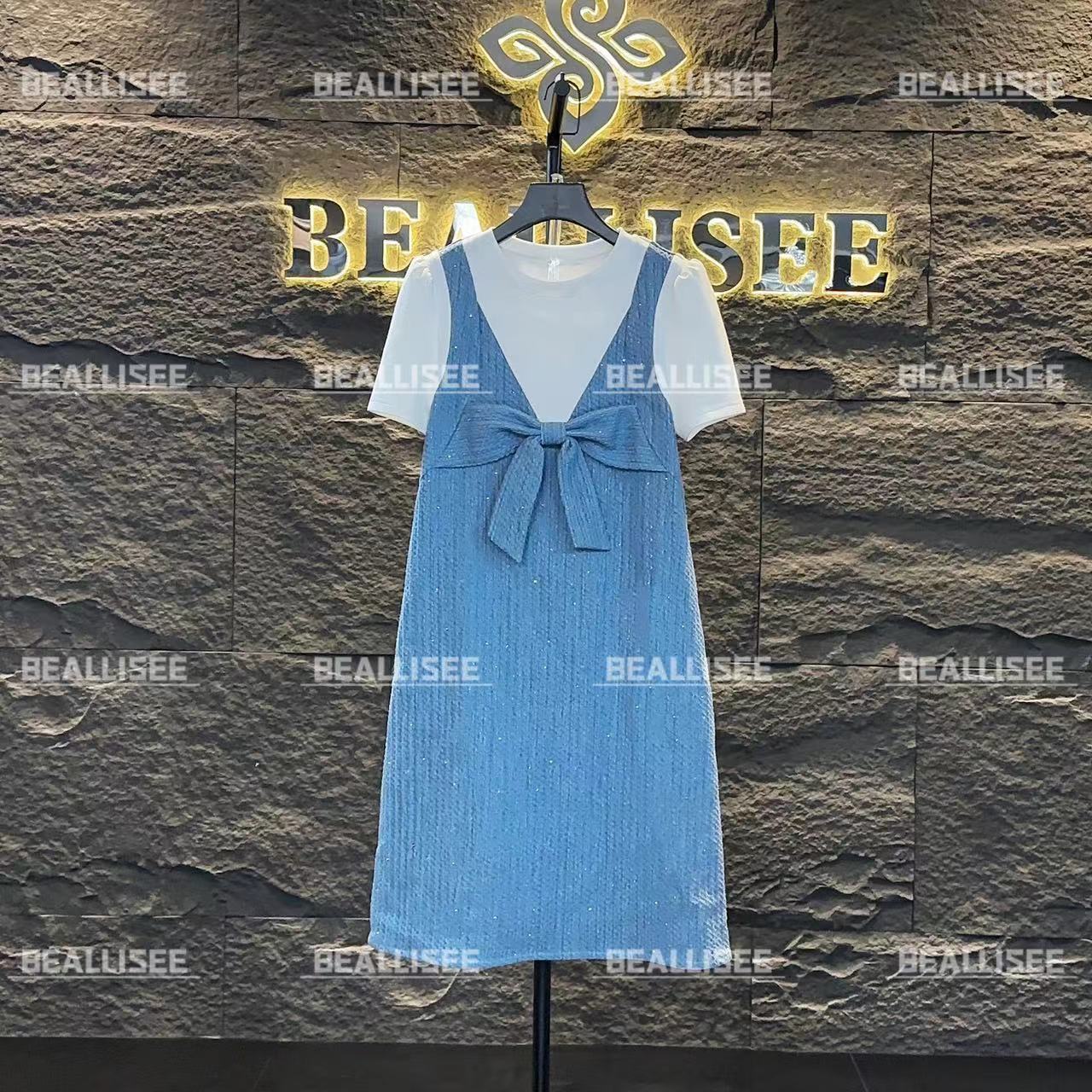 【梅子专属】夏季新中式显瘦气质国风色系大码连衣裙-BLS-A265网红