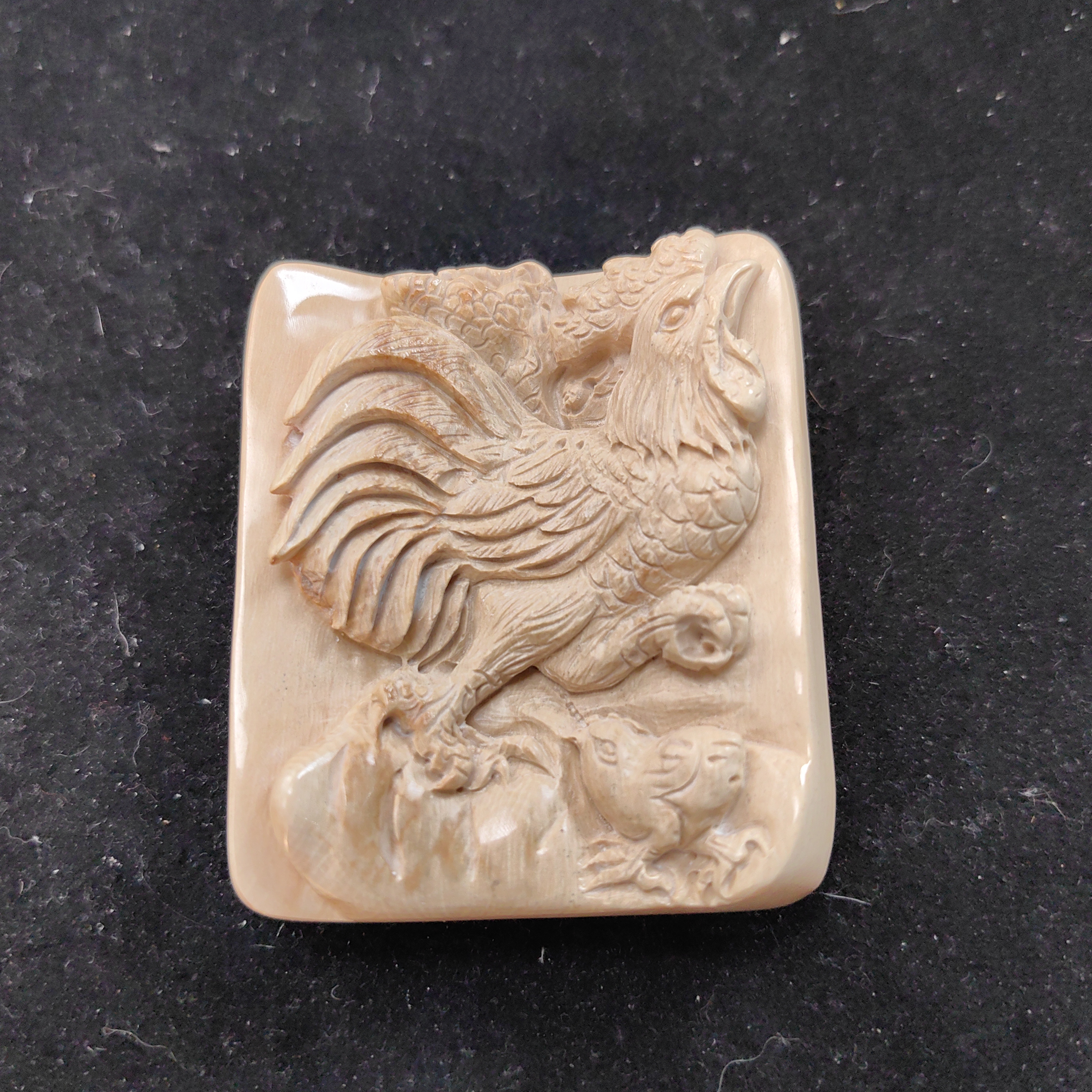 猛犸猛犸雕刻把件ZS351