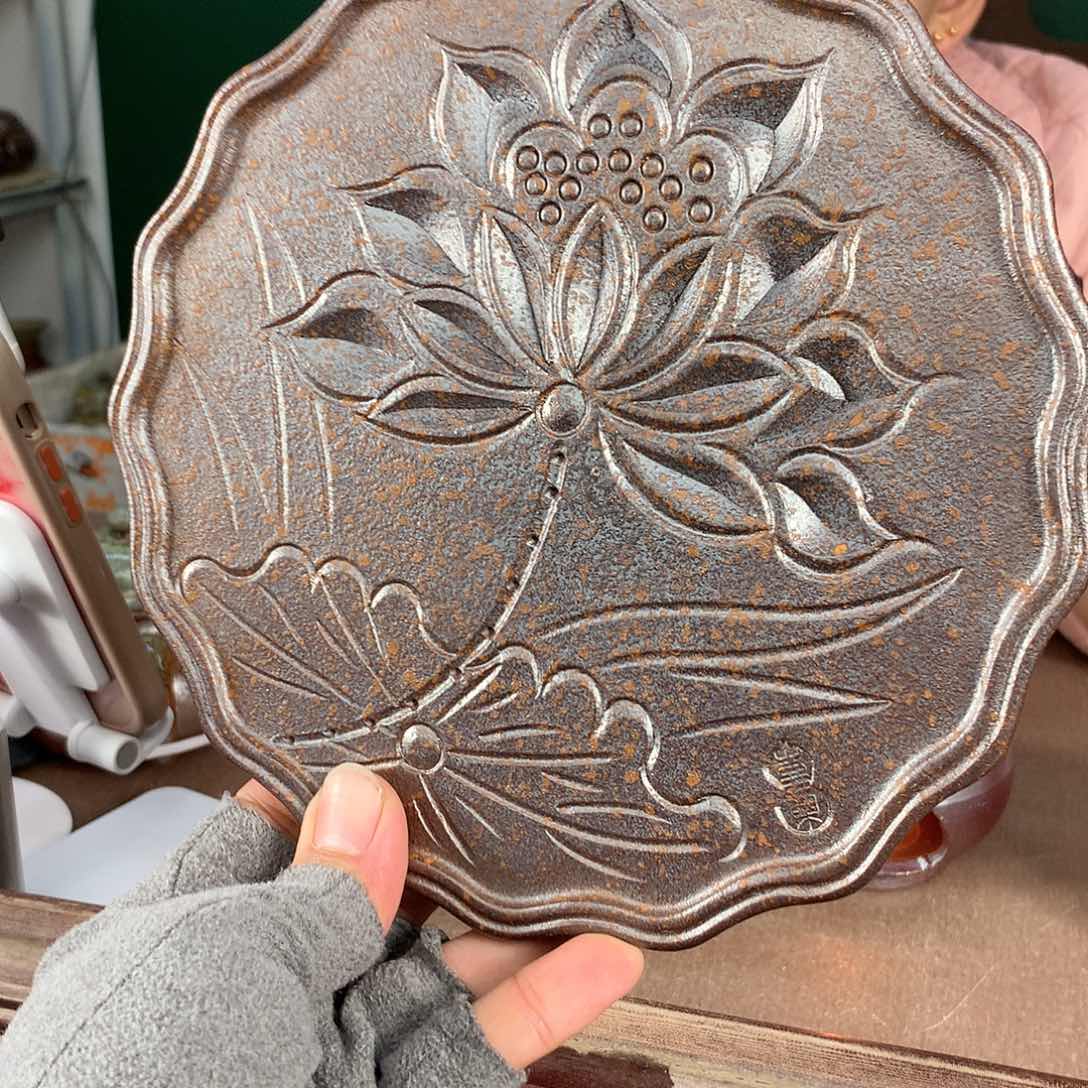 紫砂柴烧纯自然柴烧