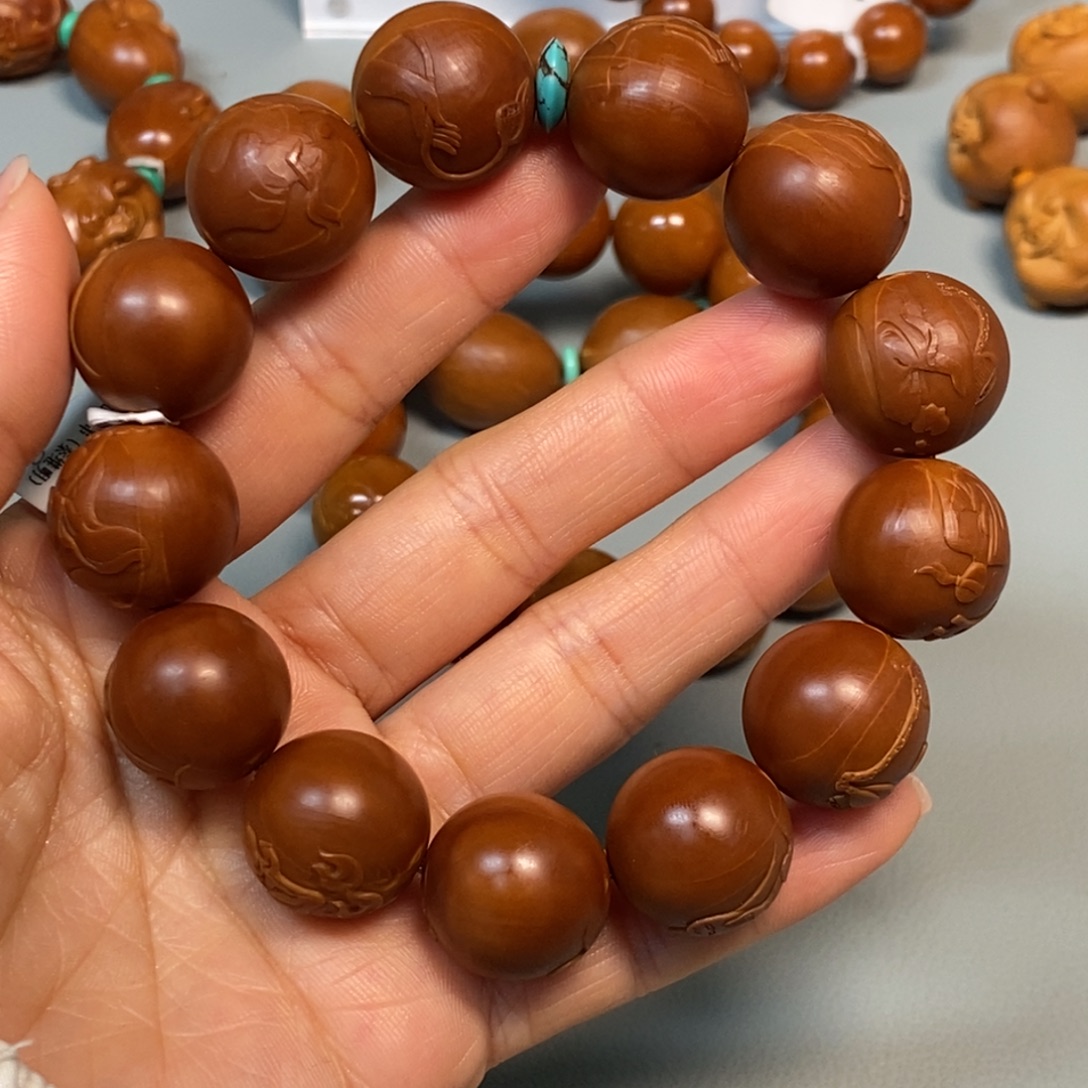 橄榄核手串/手链1.7观心无相