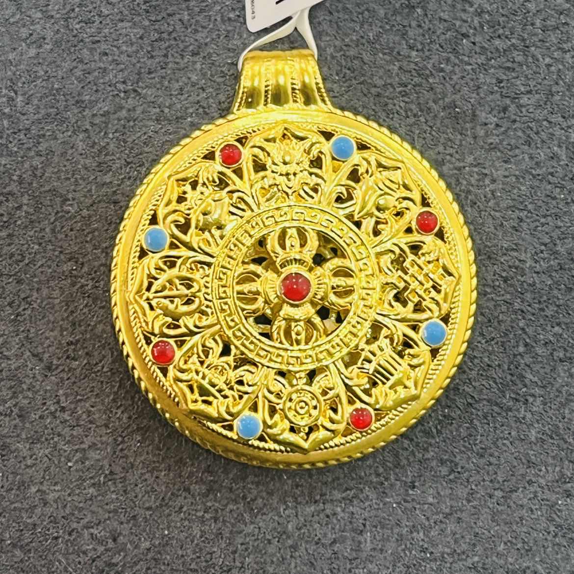 【思思专享】 足金999饰品 八宝罗盘吊坠 4.05 GP