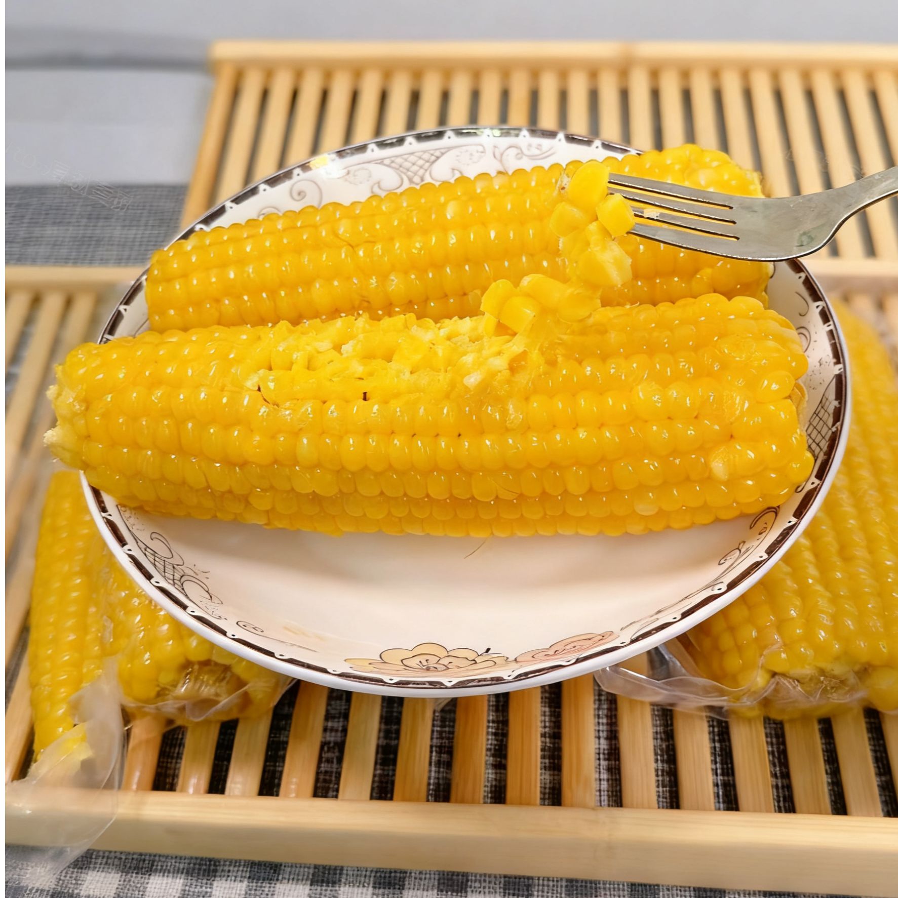 黄甜糯玉米 25年当季东北新鲜黏糯玉米 鲜食甜糯玉米棒 真空包装