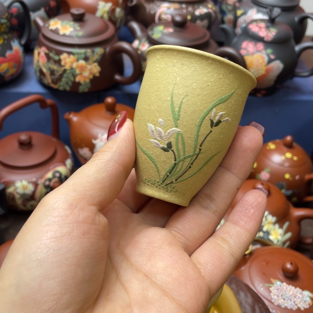 紫砂茶杯紫砂主人杯50cc