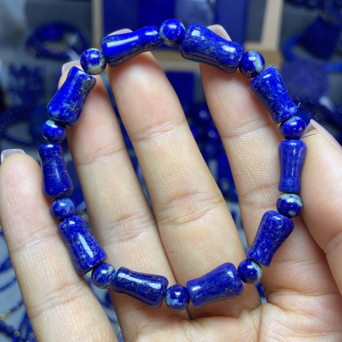 青金石路路通手串未镶嵌