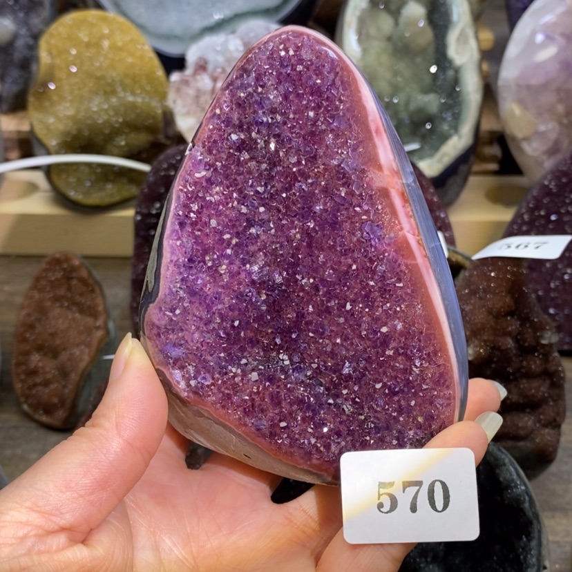 【闪购商品】未镶嵌大型摆件（非配饰）紫晶