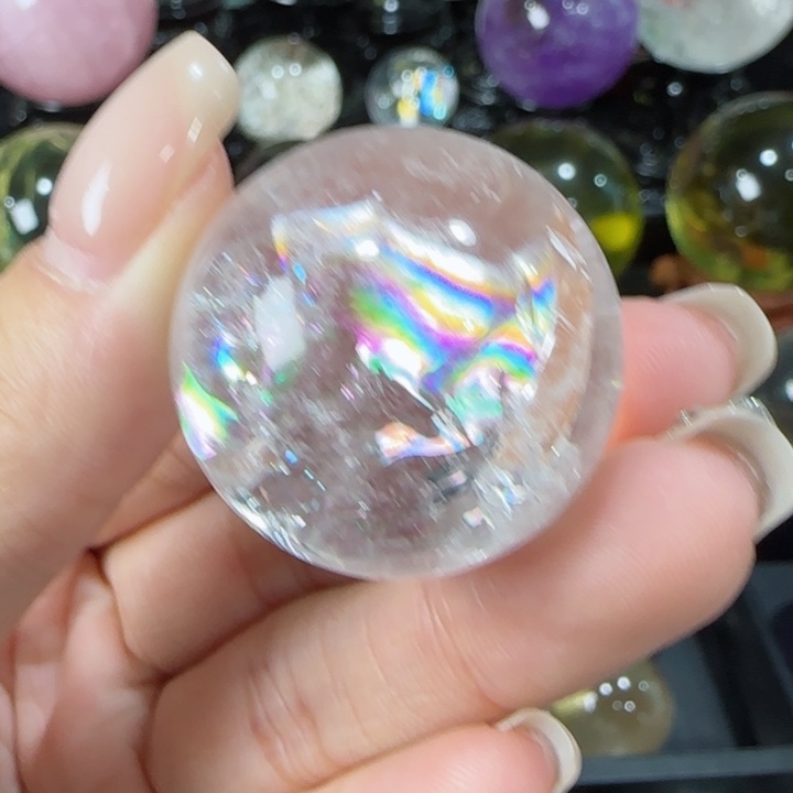 水晶天然水晶球B3未镶嵌天然