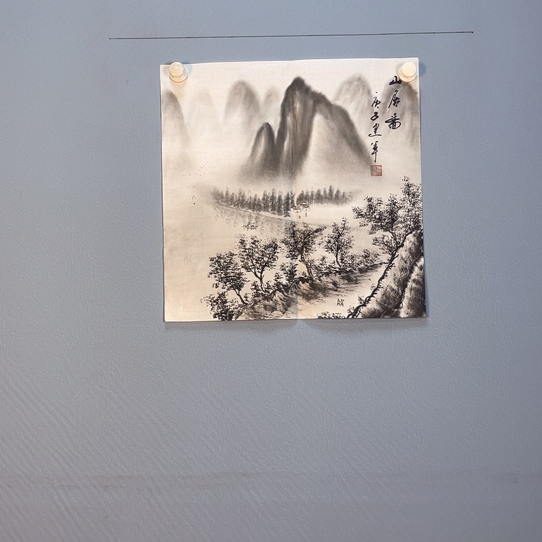 国画507 花开富贵花开桃花满