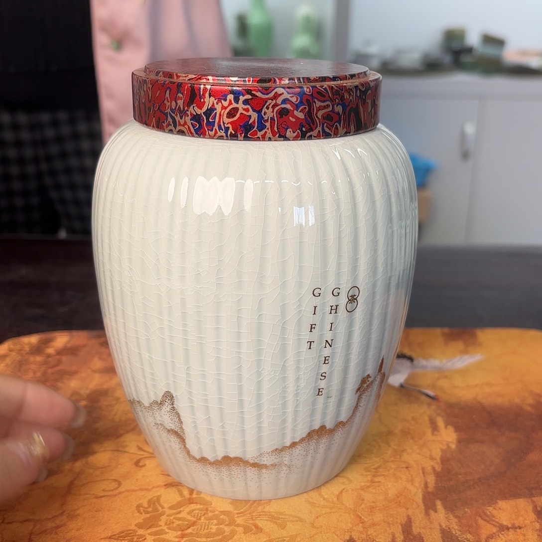 龙泉云间青瓷小米茶器