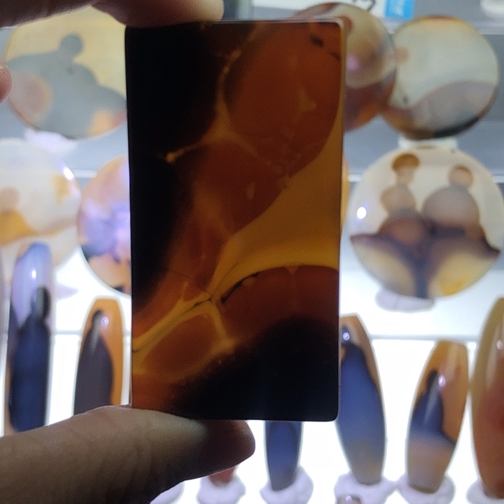 查罗石未镶嵌珠宝半成品173