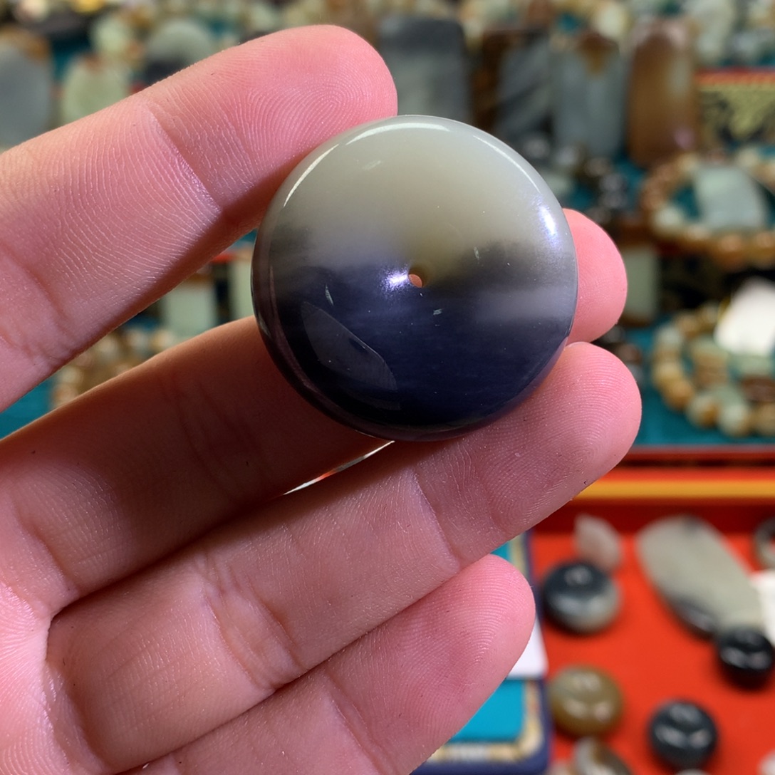 H***y和田玉未镶嵌手链多样性发货拍一发一