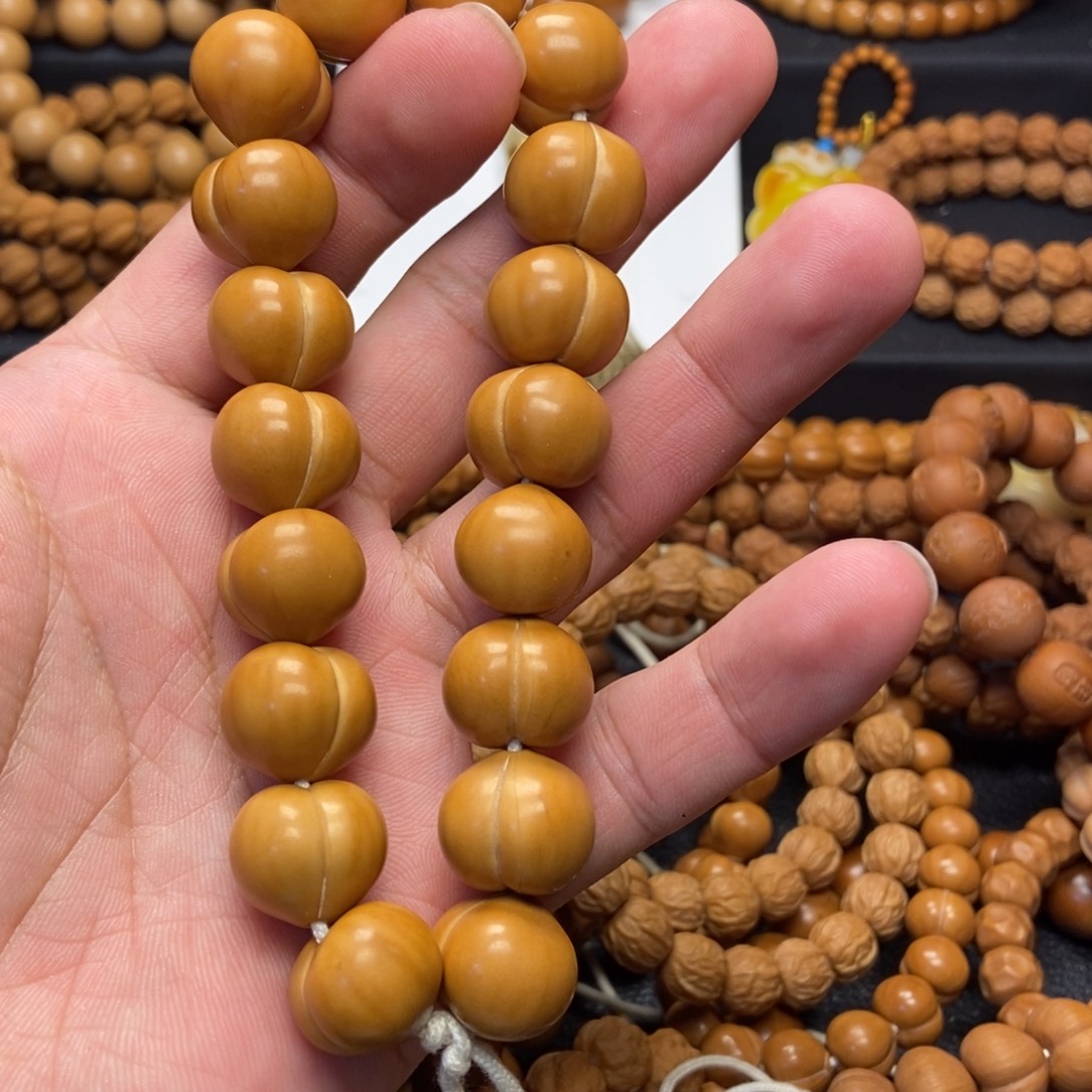 手串猴头核桃微瑕屁桃