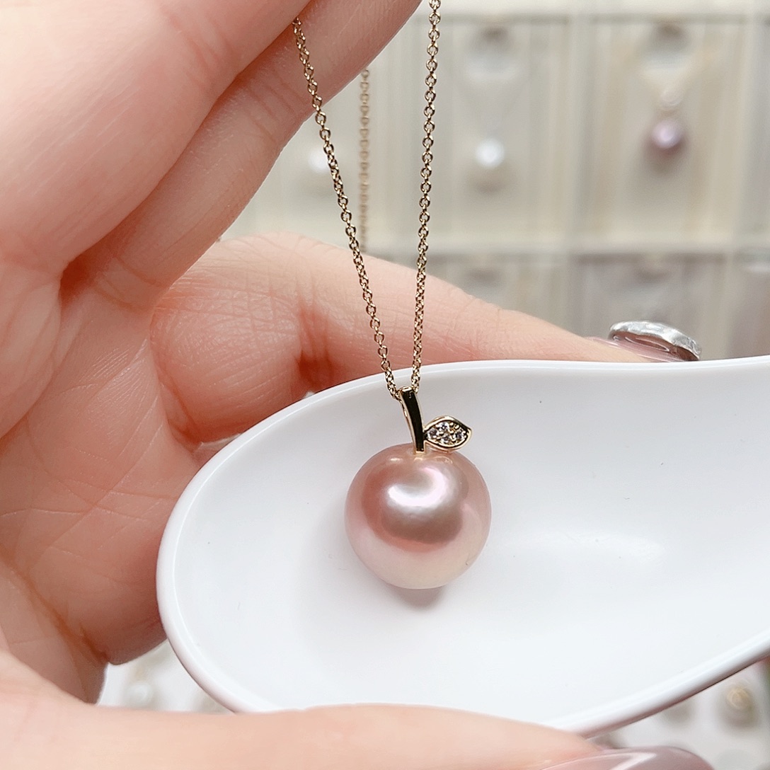 淡水珍珠吊坠(赠链)合金